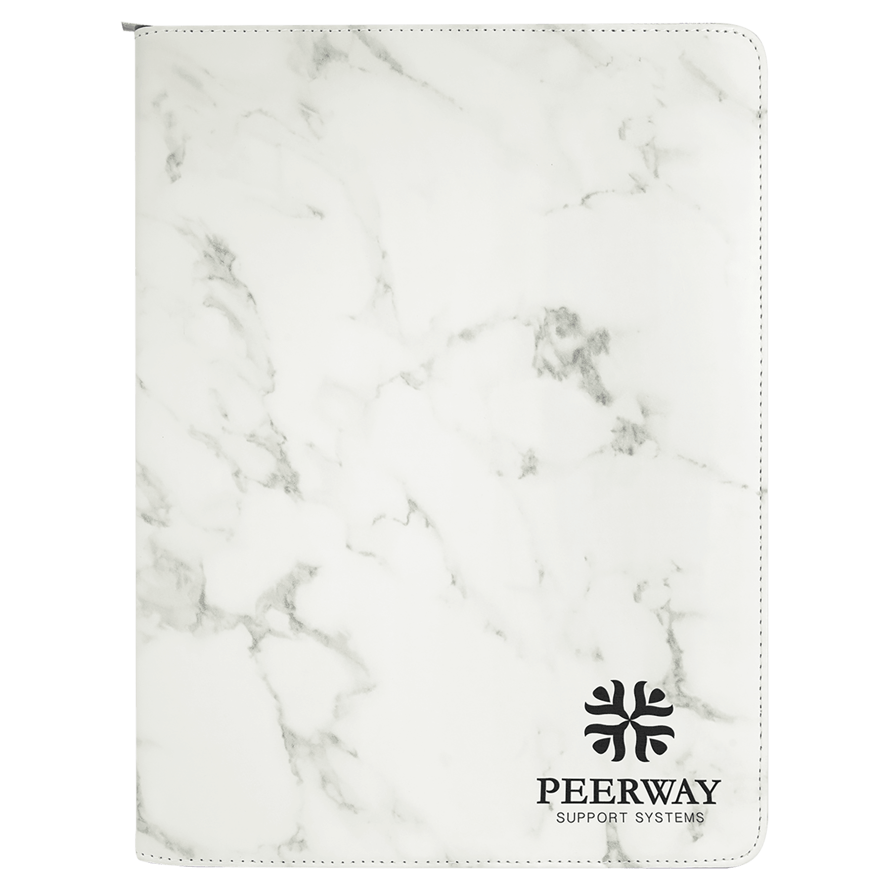 Zippered Leatherette Portfolio 9.5"x12"
