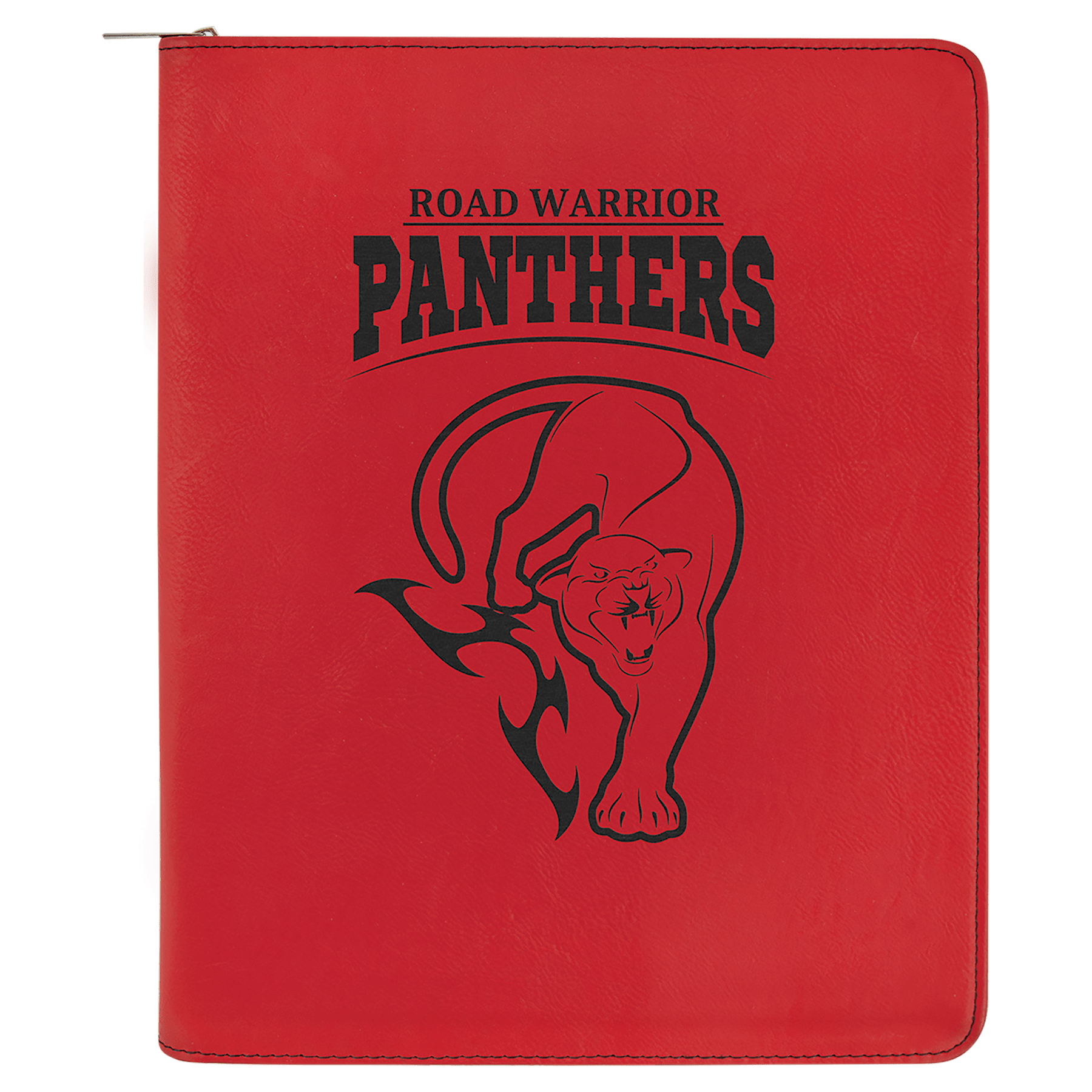 Zippered Leatherette Portfolio 9.5"x12"