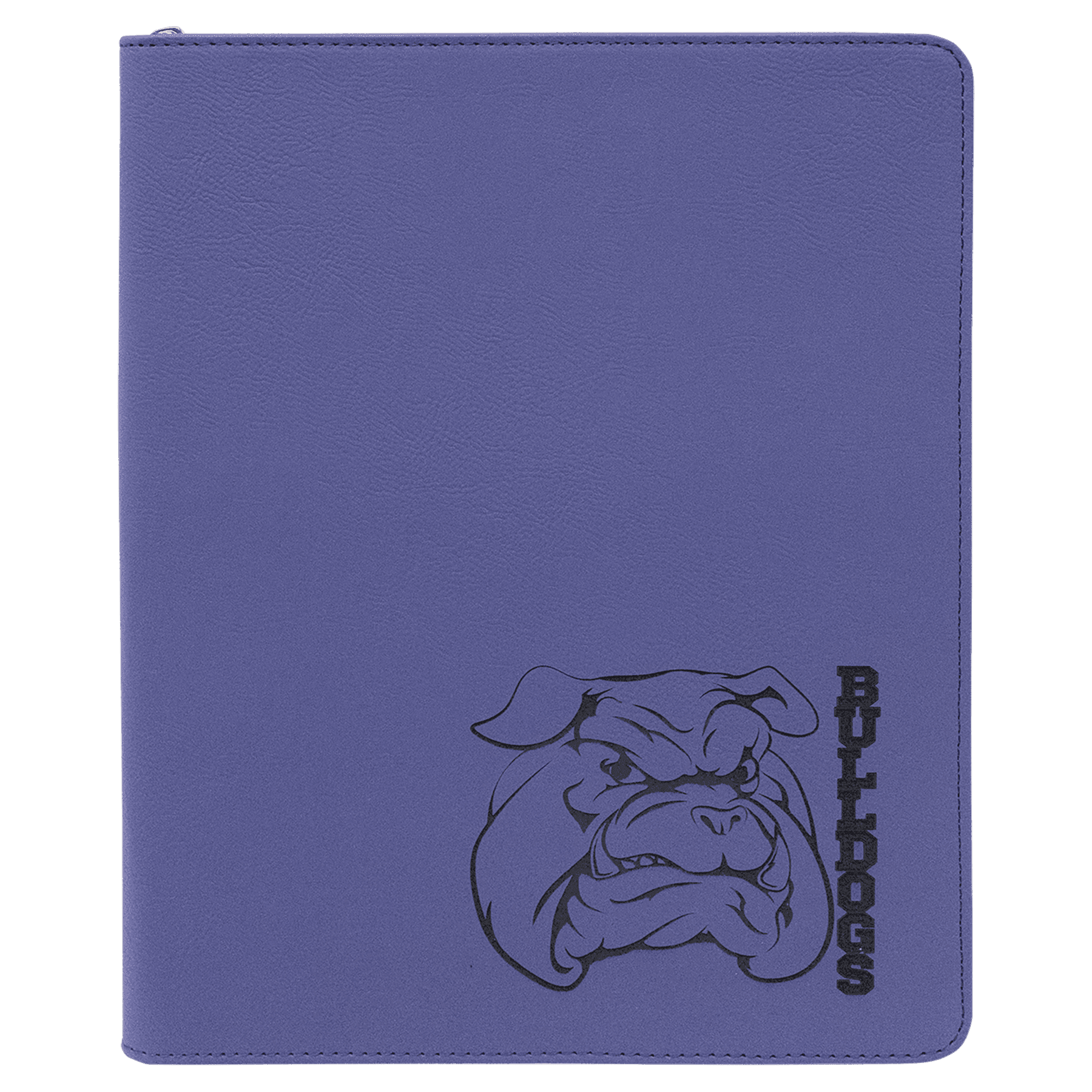 Zippered Leatherette Portfolio 9.5"x12"
