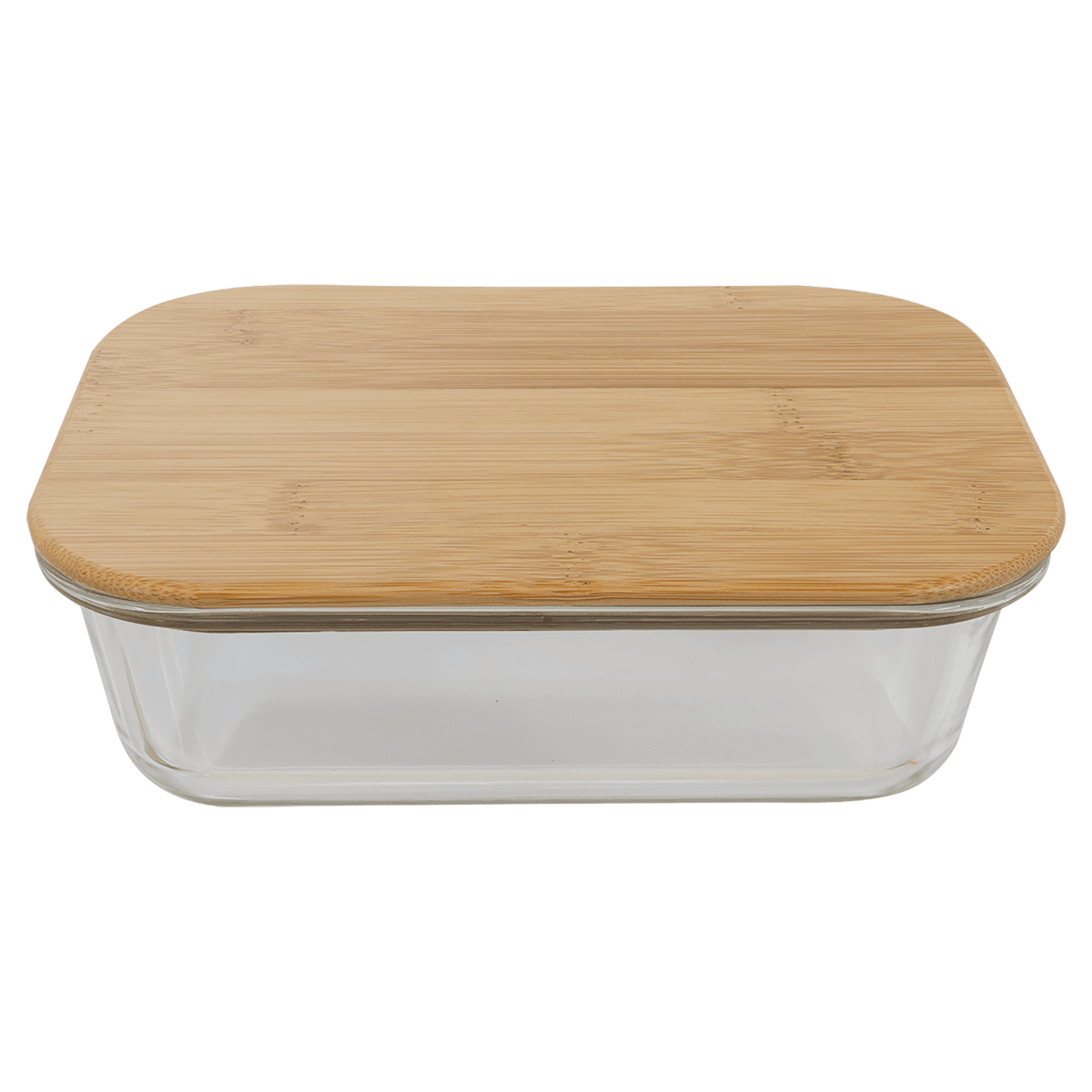Glass Dish w/ Bamboo Lid