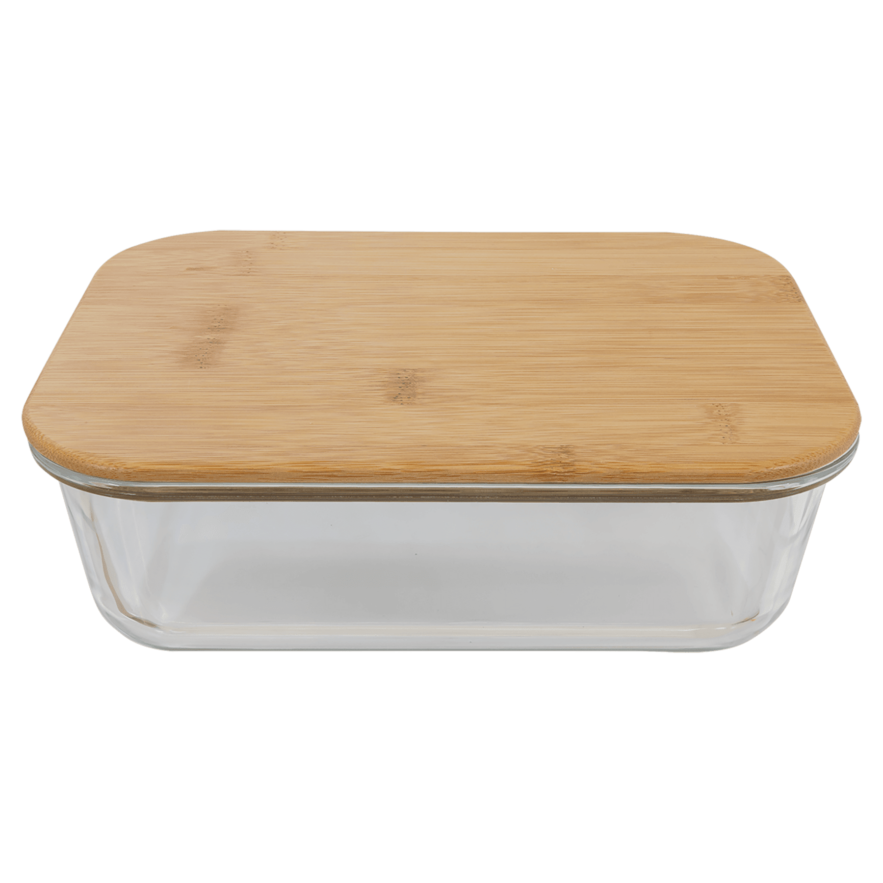 Glass Dish w/ Bamboo Lid