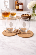 Stemless Wine Glass Set